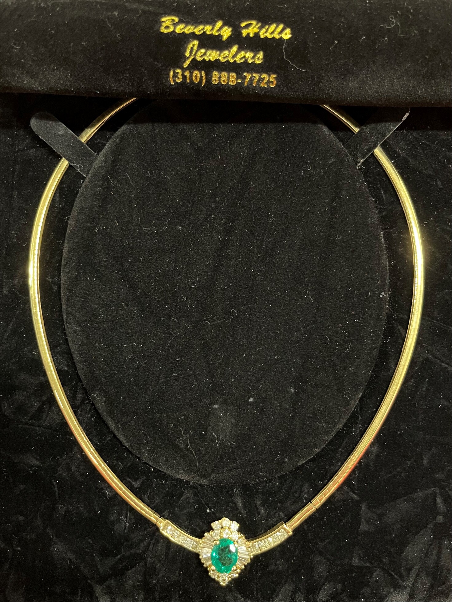 Diamond & Emerald Necklace (appraised at 13,746) Youth Villages